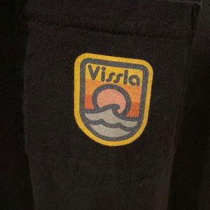 Vissla Black Pocket Tee